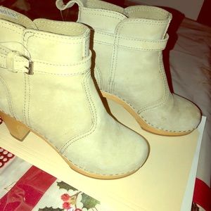 Swedish Hasbeens toffel clog boots